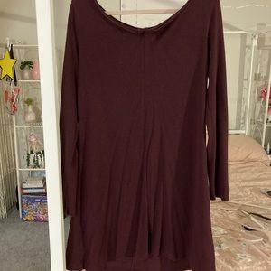 SO Cozy Purple Dress